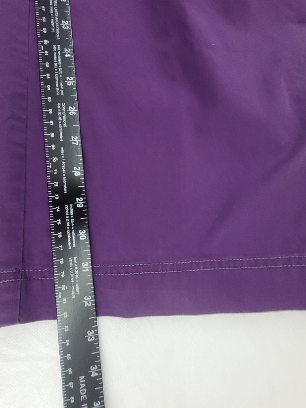Dickies XL Tall Unisex Medical Scrub Pants Cotton B Solid Pattern Purple 857455T - Picture 9 of 11